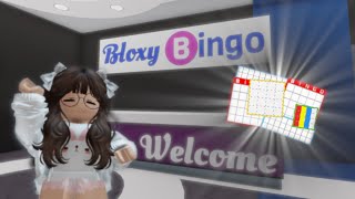 Bloxy Bingo  Trying Every Kind of Bingo Roblox [upl. by Edac]