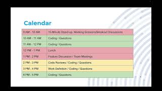 02 Calendar Management as a Lead Software Developer [upl. by Incrocci235]