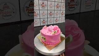 Pink with shortvideo cake cakedecorating cakedecoratingtutorials cakedesign trendingshorts c [upl. by Ainigriv]