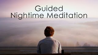 3 Minute Guided Nighttime Meditation – Letting Go Of The Day [upl. by Dnomra214]