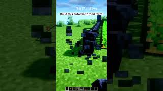 Minecraft How To Build An Automatic Food Farm minecraft redstone minecraftfarm minecrafthacks [upl. by Otrevire677]