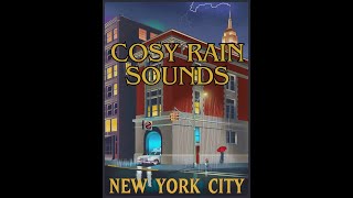 Cosy rain and thunder sounds  Ghostbusters theme  ASMR Ambience [upl. by Mcmullan485]