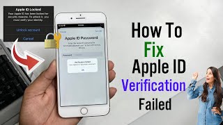 How To Fix Apple ID Verification Failed  How To Solve Apple ID Locked  Apple ID Locked Joyoshare [upl. by Ornstead]