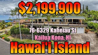 For Sale 766329 Kaheiau KailuaKona Hawaii Real Estate  5BR45BA MLS708712 2199900 [upl. by Atiuqram523]