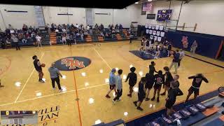 Nashville Christian High School vs John Overton Mens Varsity Basketball [upl. by Harvard]