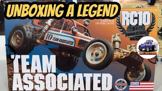 Team Associated RC10 Classic 40th Anniversary Limited Edition Unboxing [upl. by Nalid]