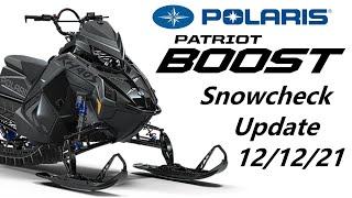 Polaris Matryx RMK and BOOST Snowcheck Update  March Deliveries [upl. by Drawyah]