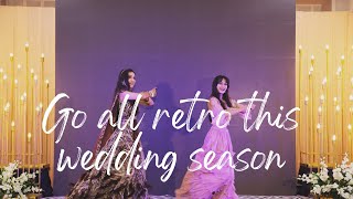 Retro special  Wedding Dance  Sangeet Choreography  Old songs dance  sangeetdance dancevideo [upl. by Woodrow]