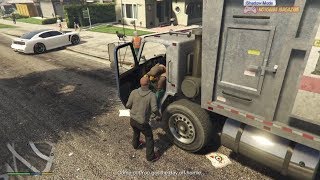 PERSIAPAN BLITZ PLAY 2  GTA 5 MISI 32  TRASH TRUCK  PC [upl. by Agrippina751]