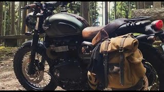 【おすすめバッグ】個人的におすすめなヴィンテージ感溢れるサイドバッグとツールバッグR9Kustoms Thailand [upl. by Ahilam]