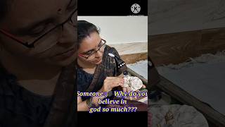 why do believe in god🫶🏻🙌🏻🙏🏻shortsshortvideo youtubeshortsKanhakidiwani24🚩 [upl. by Ihsar]