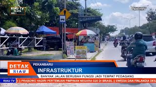 BANYAK JALAN BERUBAH FUNGSI JADI TEMPAT PEDAGANG [upl. by Lledniw]