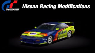 Gran Turismo 1 Racing Modifications Part 2  Nissan [upl. by Leval]