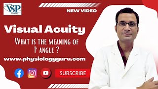 Decoding 1 Angle in Visual Acuity What It Reveals About Your Eyesight  NEET PG  MBBS [upl. by Ytitsahc]