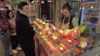 Seoul  Gwangjang Market [upl. by Furlong]