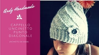 Cappello a spirale  ferri mod Dayana [upl. by Leynwad]