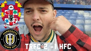 FINALLY BACK TO WINNING WAYS MATCH VLOG TRANMERE 2 1 HARROGATE [upl. by Eras]