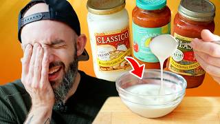 Ranking Every Jarred Pasta Sauce  Ranked With Babish [upl. by Kolosick536]