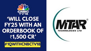 Will Stick To FY25 Revenue Growth Guidance Of 3035 MTAR Technologies  CNBC TV18 [upl. by Parthen]