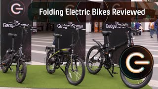 Electric Foldable Bikes Reviewed  The Gadget Show [upl. by Kazue]