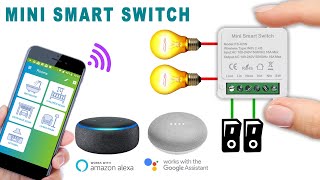 Home Automation with MINI SMART SWITCH [upl. by Felicity858]