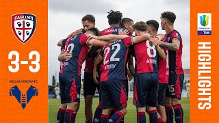 CAGLIARIHELLAS VERONA PRIMAVERA 33 GLI HIGHLIGHTS [upl. by Gnov]