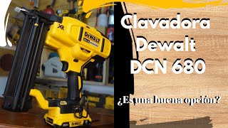 Â¿Como usar la clavadora Dewalt DCN680 [upl. by Calli]