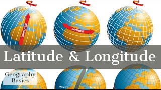 Latitude amp Longitude  GEOGRAPHY BASICS [upl. by Darill]