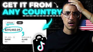 How To Get The Tiktok Shop Affiliate from any country [upl. by Means160]