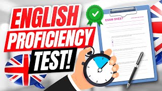 ENGLISH PROFICIENCY TEST QUESTIONS amp ANSWERS for 2023 How to PASS an English Language Test [upl. by Ahsimin310]