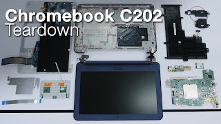 ASUS Chromebook C202 Tear Down [upl. by Yboj83]