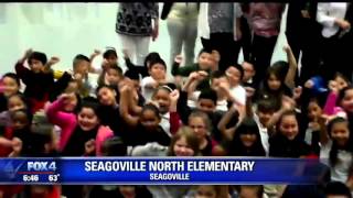 Evan visits Seagoville North Elementary [upl. by Smail]