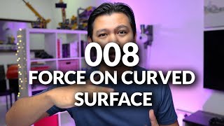 008 Hydrostatic Force on Curved Surfaces [upl. by Morez202]