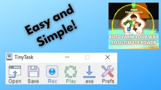 How To Use The TinyTask Program  Advanced Tutorial [upl. by Grethel]