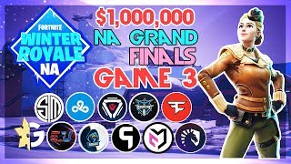 1000000 🥊NA Winter Royale Grand Finals🥊 Game 3 Fortnite [upl. by Eibrab]