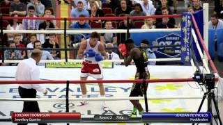 Haringey Box Cup Live Finals  Jordan Thompson v Jordan Reynolds [upl. by Adrianne]