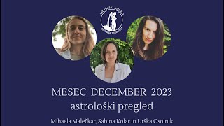 astrološki pregled za december 2023 [upl. by Sevart]