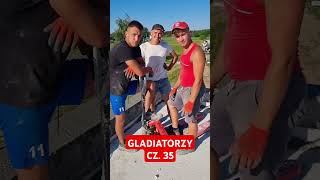 GLADIATORZY CZ 35 bricklayer funnyvideo śmieszne trending humor funnyshorts funny praca [upl. by Rothmuller465]