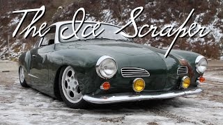 This VW Karmann Ghia is a Turbocharged Ice Scraper  Drivingca [upl. by Ecyla]