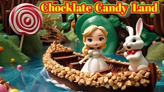 Candy land🍩🍫Chocolate Candy land Adventure story in English Bedtime stories EnglishFairyTales [upl. by Ellehcir722]