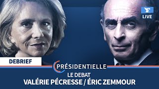 Débat Pécresse  Zemmour  notre debrief [upl. by Nnodnarb]