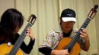 Bachianinha No1 Guitar Duo version [upl. by Atarman568]