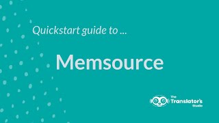 How to use Memsource now Phrase for beginners – Quickstart guide to Memsource CAT tool [upl. by Ben]