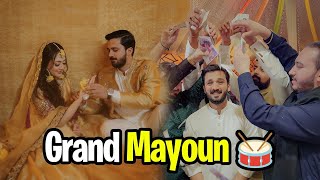 Grand Event of Mayoon💕Haider and Dogar start Crying🥁 [upl. by Annasiul]