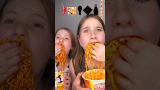 Sister VS Sister Spicy Emoji Challenge 🥵 [upl. by Hayne]