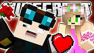 DanTDM Minecraft  MY LATE VALENTINE Custom Map TDM Minecraft [upl. by Yetta961]