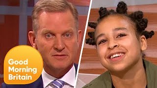 Jeremy Kyle Outsmarted by Child Geniuses  Good Morning Britain [upl. by Nilekcaj]