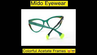 Mido Eyewear 😎😎 WWWMIDOEYECOM WhatsApp ‪8619570007585‬eyewear óptico optic optisch [upl. by Aisayt122]