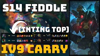 I CANT BELIEVE WE WON THIS  S14 FIDDLESTICKS HARD CARRY [upl. by Dur271]