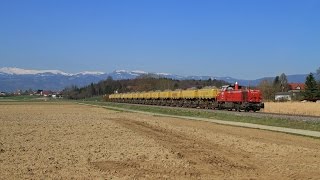 KoralmtunnelAbraumverkehr und mehr auf der GKB [upl. by Petronille]